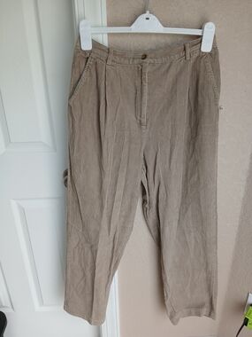 Rafaella Men's Corduroy Pants in Taupe